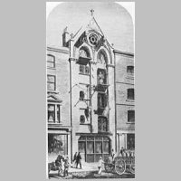 Burges, Skillbeck's Warehouse, formerly 46 Upper Thames Street, London (1866), demolished c.1970, Wikipedia.jpg
